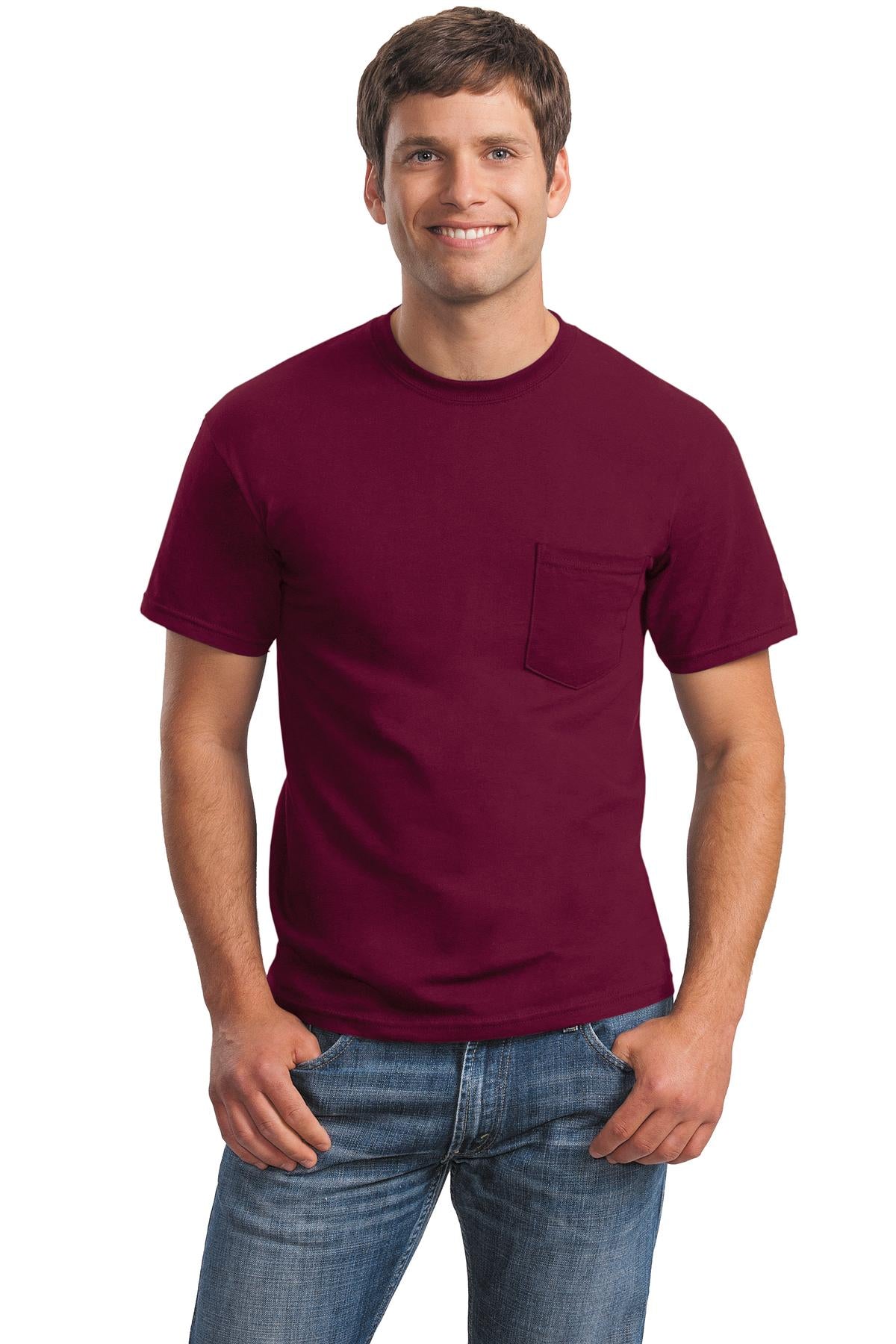 Gildan - Ultra Cotton 100% Cotton T-Shirt with Pocket. 2300