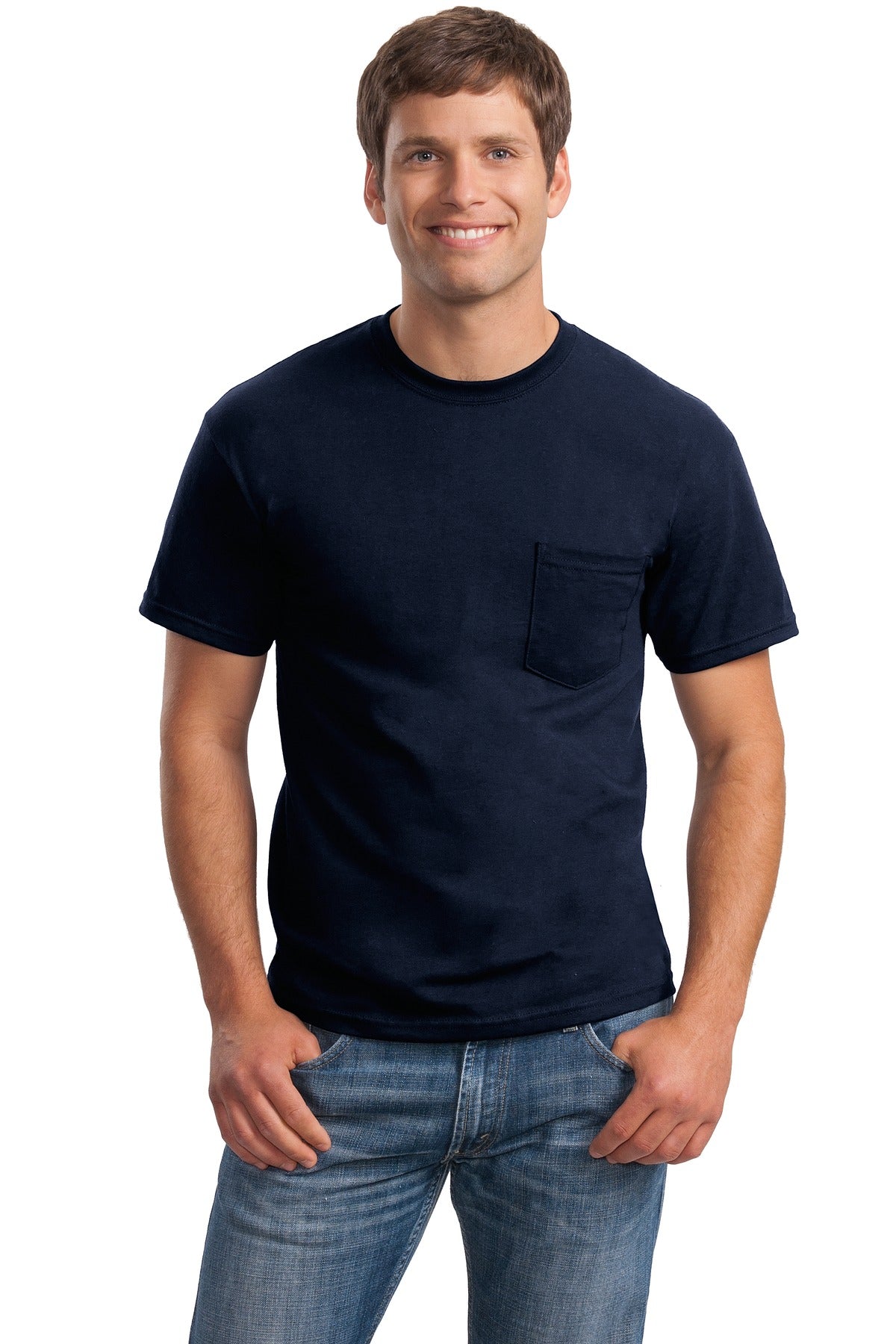 Gildan - Ultra Cotton 100% Cotton T-Shirt with Pocket. 2300