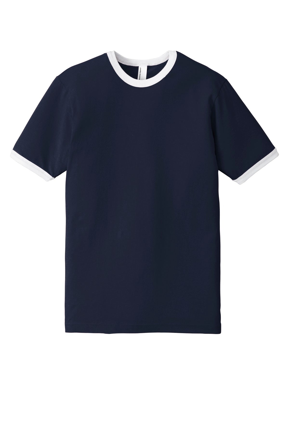 American Apparel Fine Jersey Ringer T-Shirt 2410W