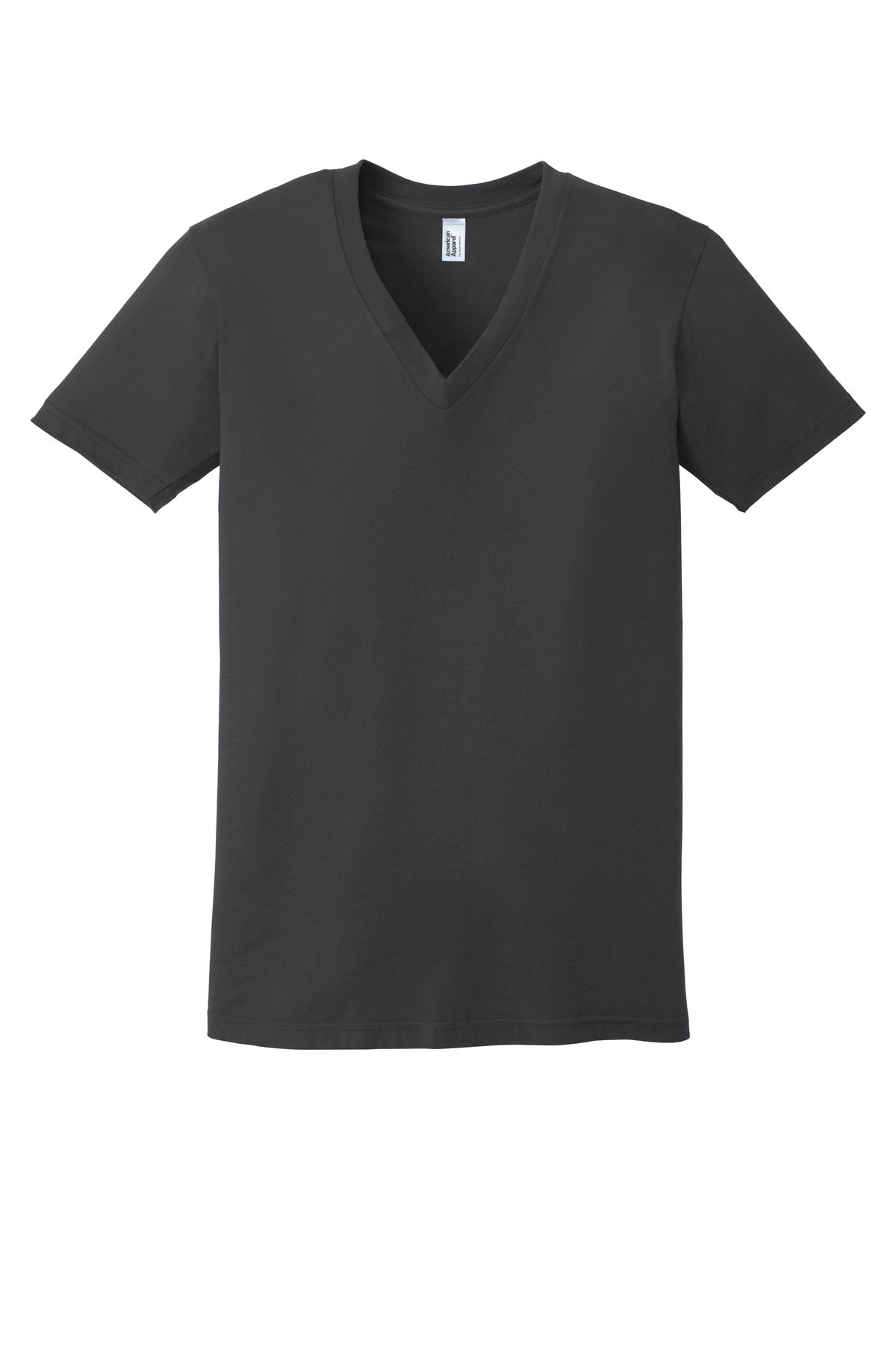 American Apparel Fine Jersey V-Neck T-Shirt 2456W