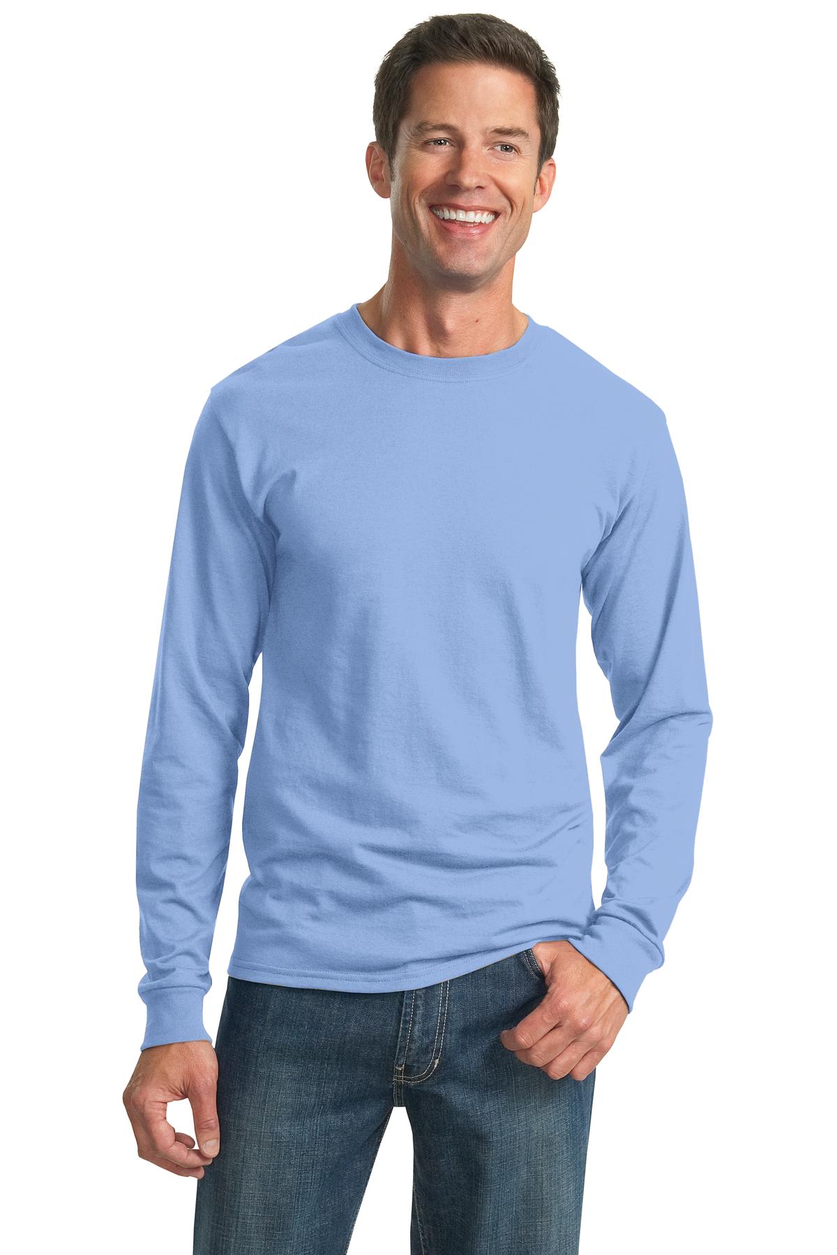 JERZEES - Dri-Power 50/50 Cotton/Poly Long Sleeve T-Shirt. 29LS