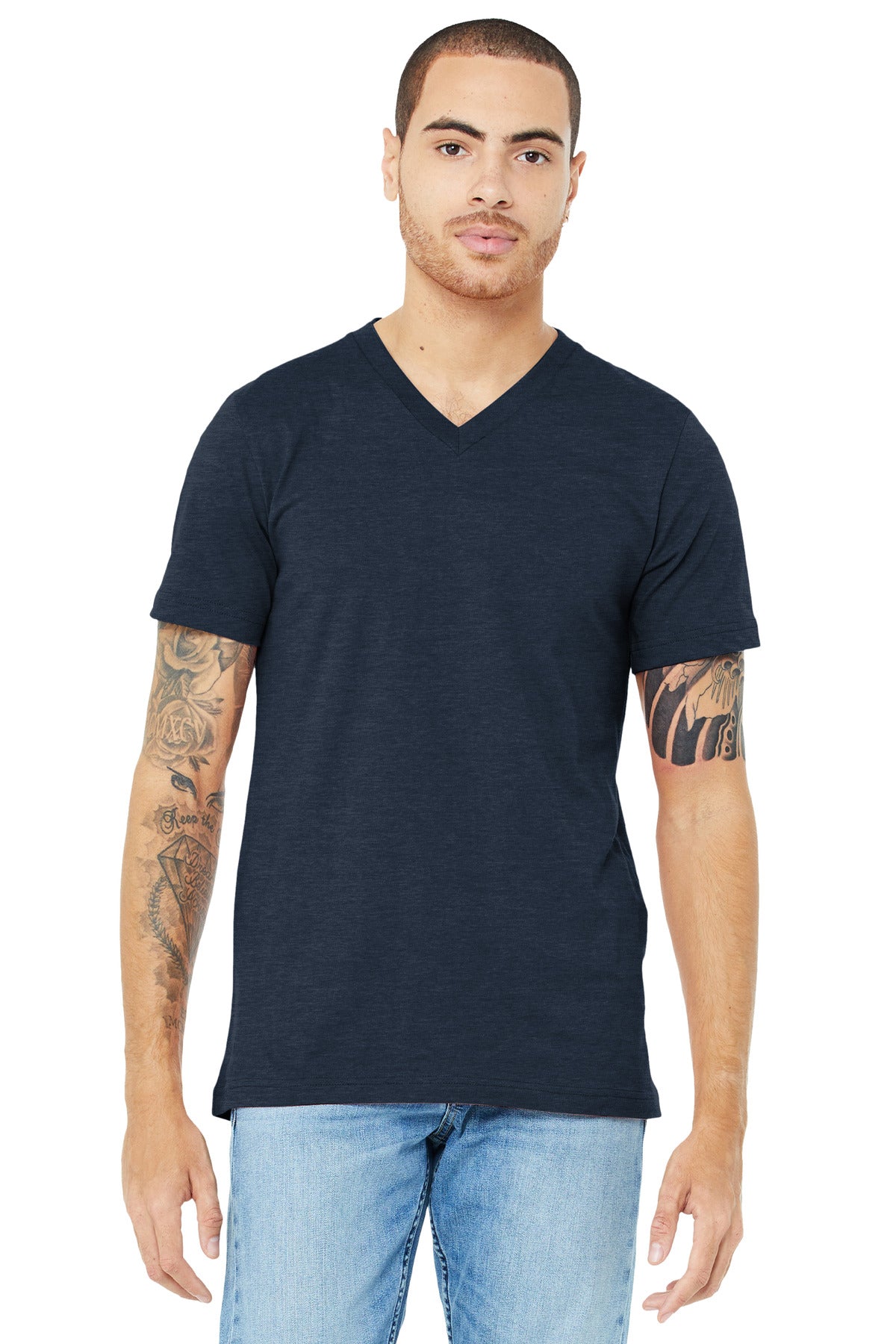 BELLA+CANVAS Unisex Jersey Short Sleeve V-Neck Tee BC3005