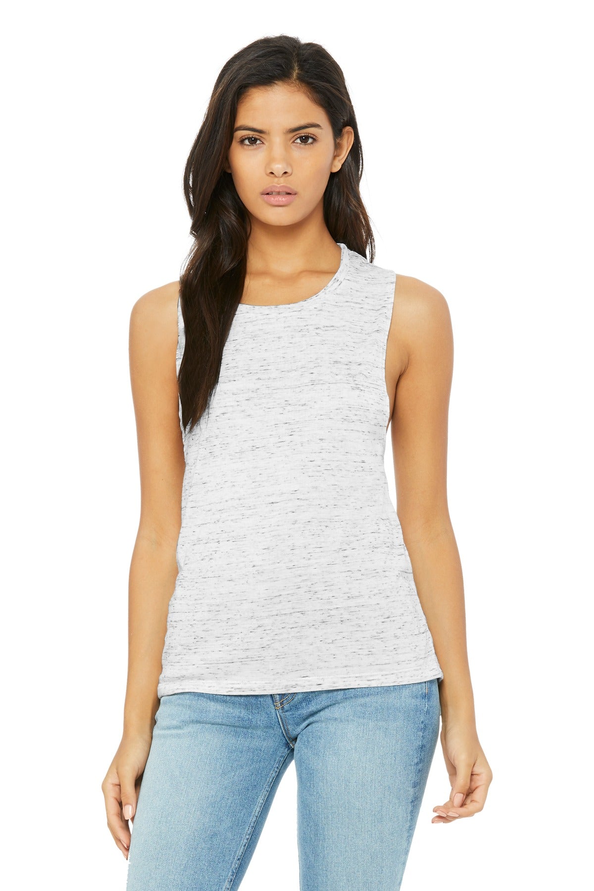 BELLA+CANVAS Women's Flowy Scoop Muscle Tank BC8803