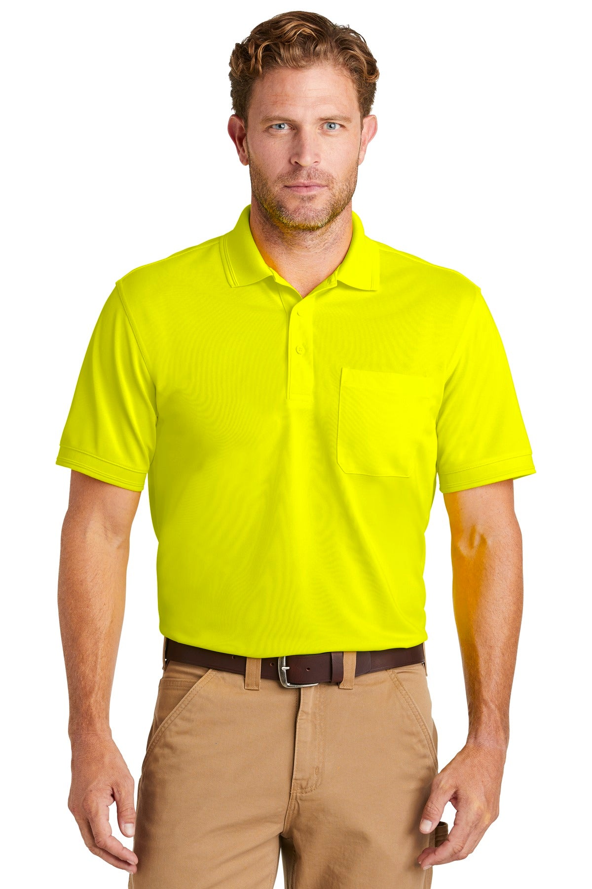 CornerStone Industrial Snag-Proof Pique Pocket Polo CS4020P