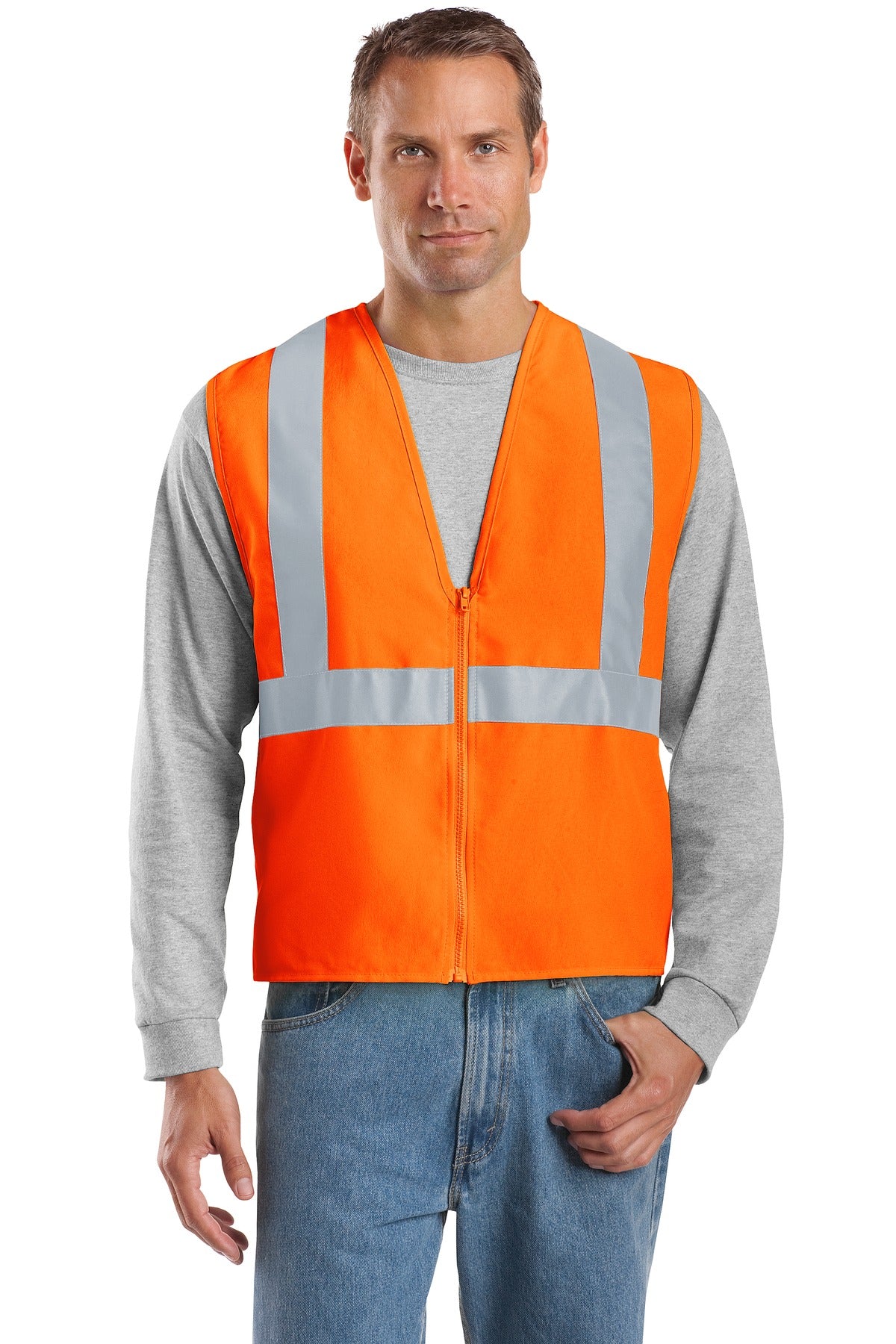 CornerStone ANSI 107 Class 2 Safety T-Shirt CS401