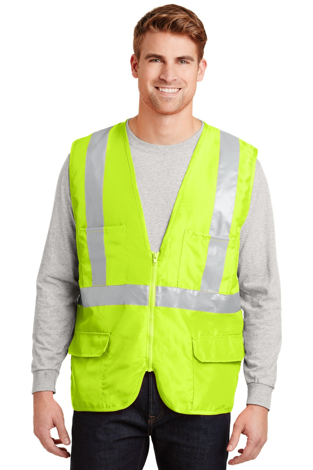 CornerStone ANSI 107 Class 2 Dual-Color Safety Vest CSV407