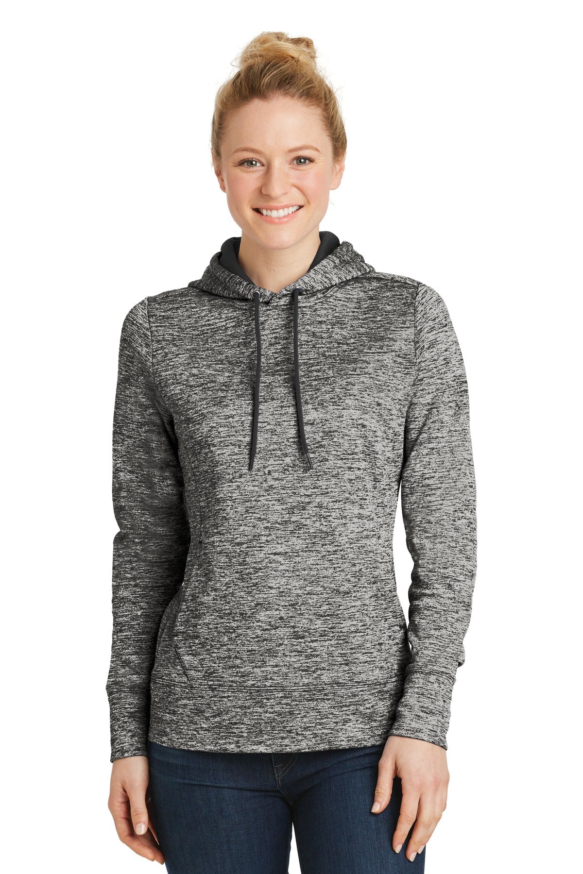 Sport-Tek PosiCharge Electric Heather Fleece Pullover LST225
