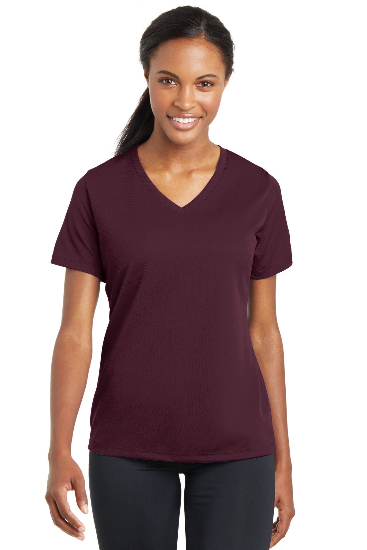 Sport-Tek Ladies PosiCharge RacerMesh Polo. LST640