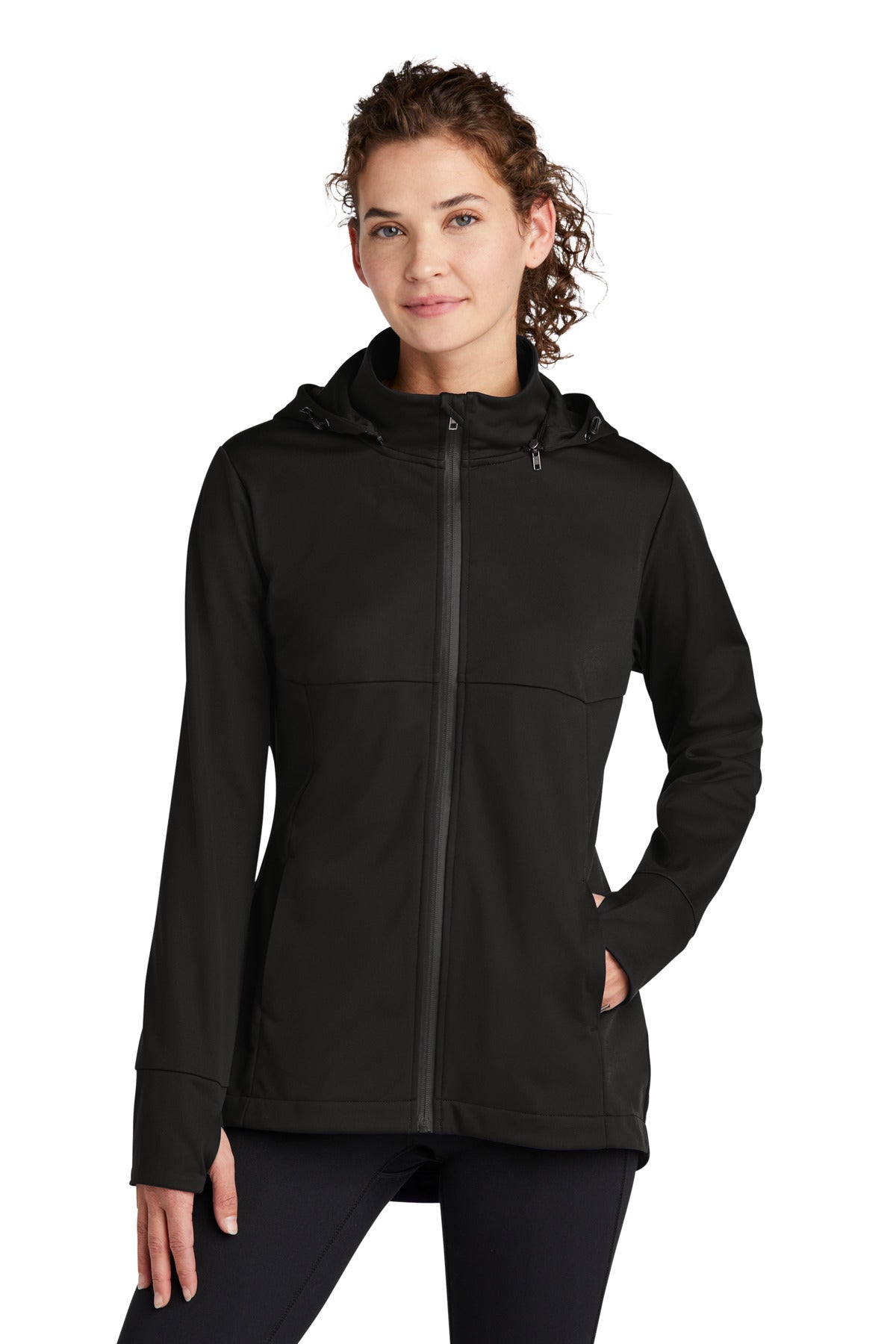 Sport-Tek Ladies Heather Contender Scoop Neck Tee. LST360