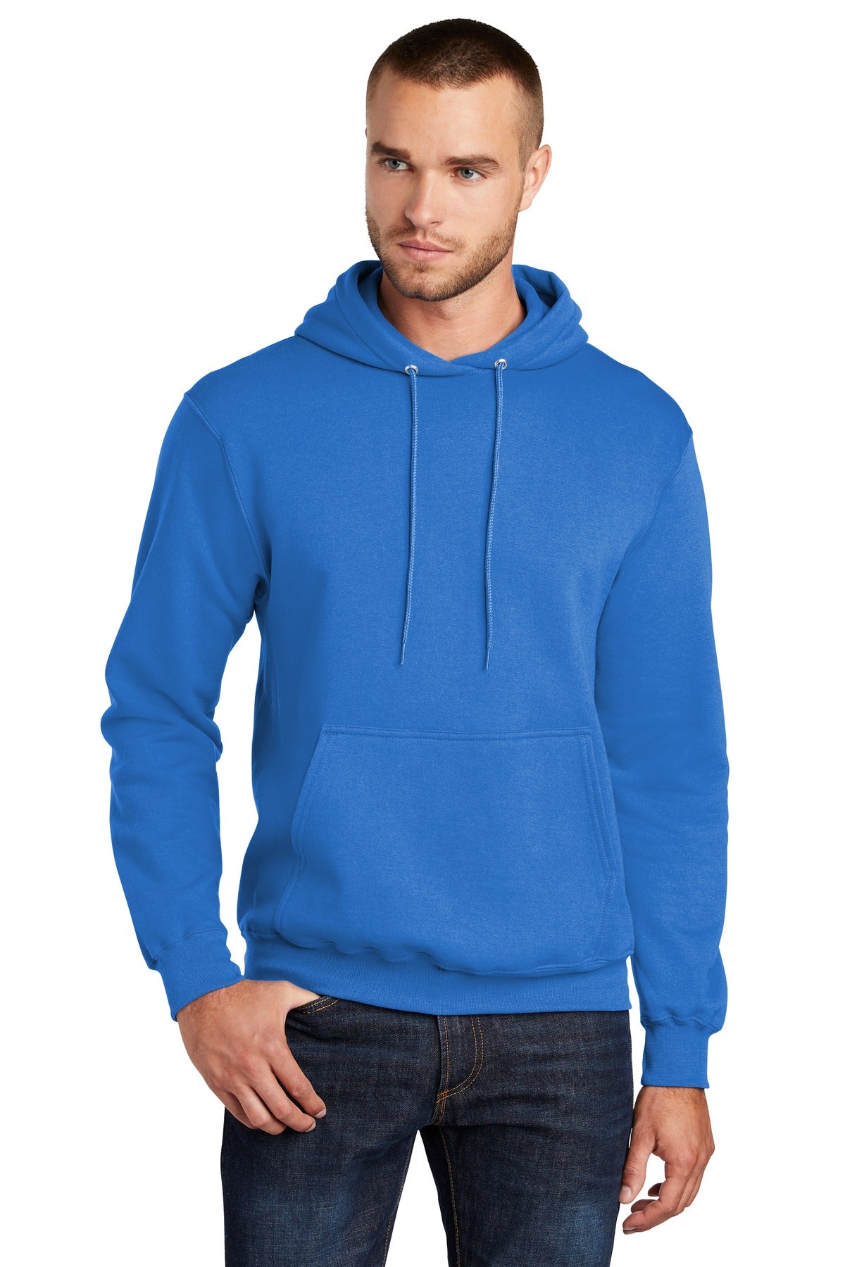 Port & Company Tall Core Fleece Pullover Hooded Sweatshirt PC78HT