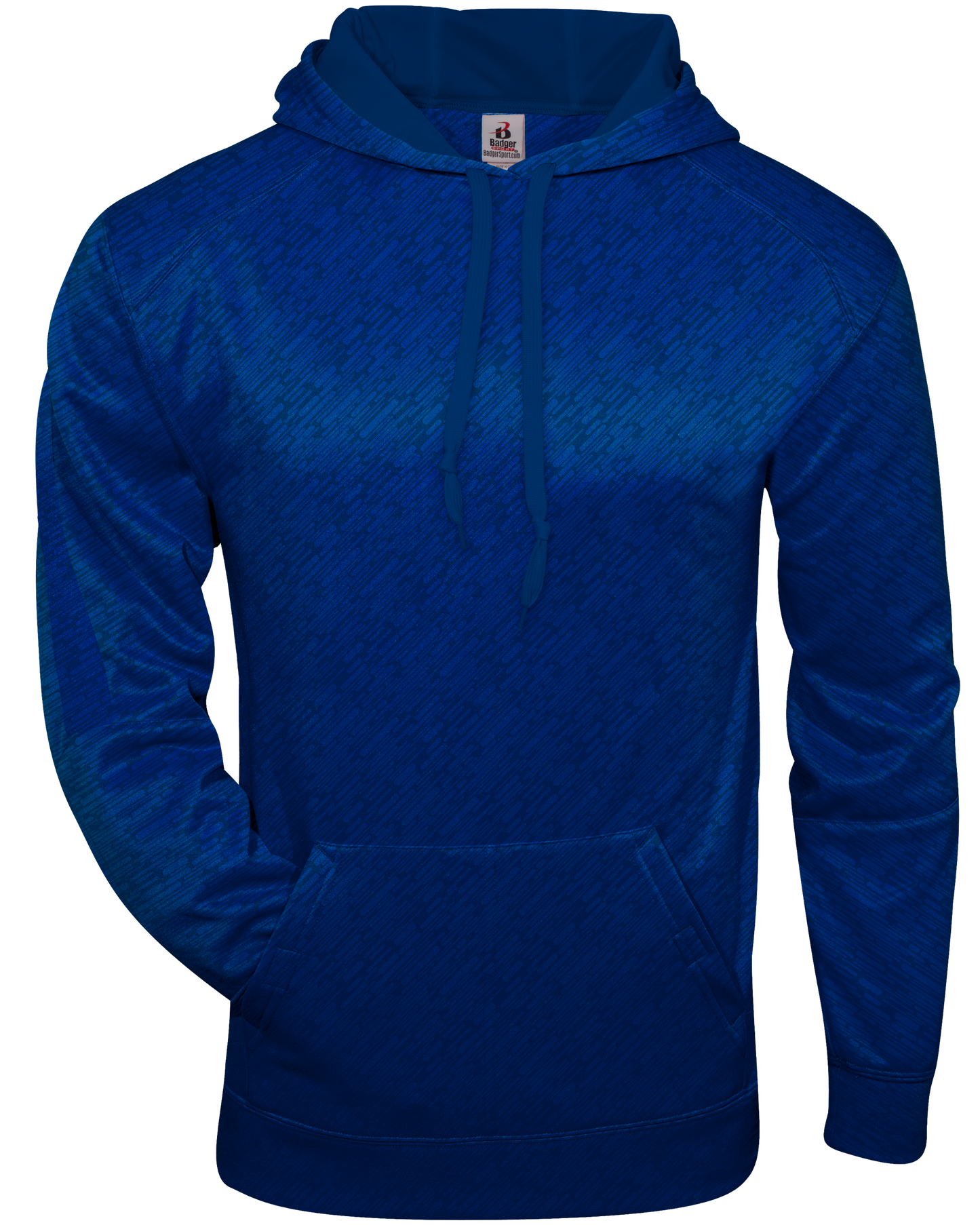 Line Embossed Youth Hood