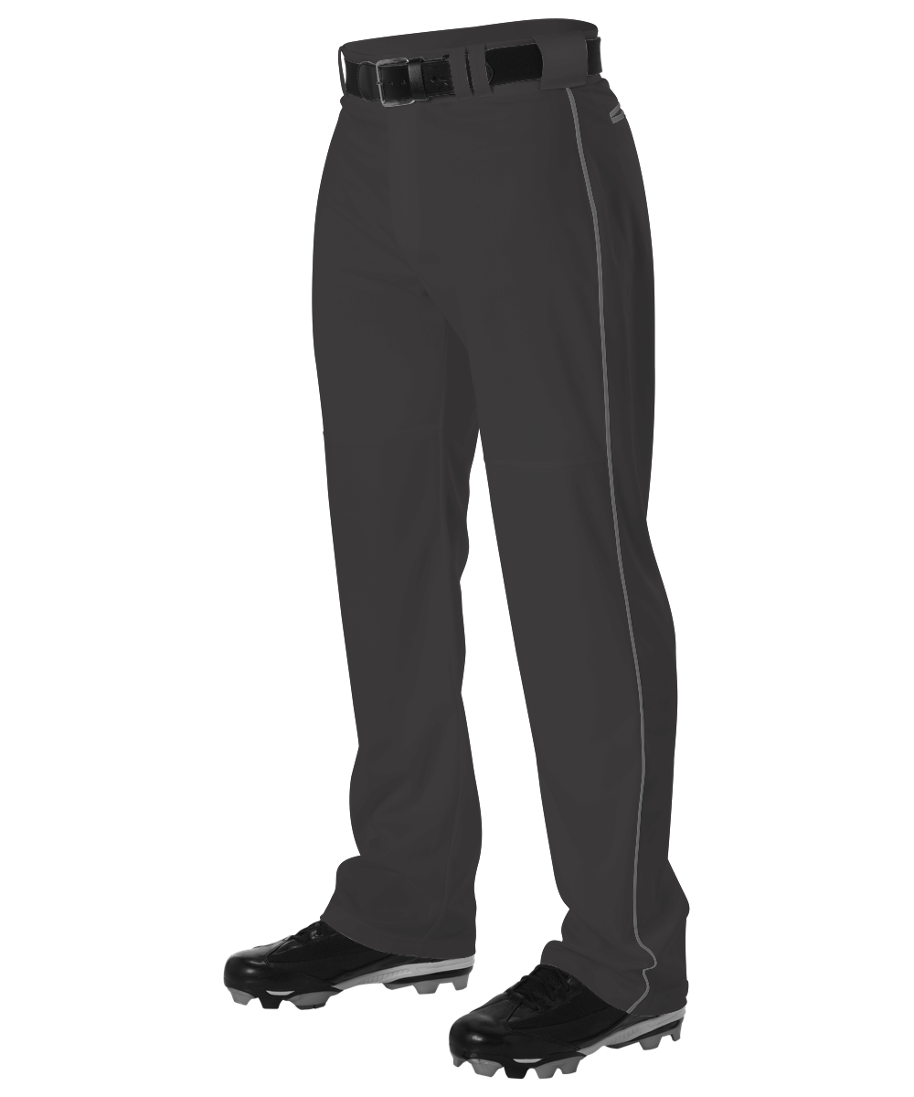 Adult Warp Knit Baseball Pant With Side Braid