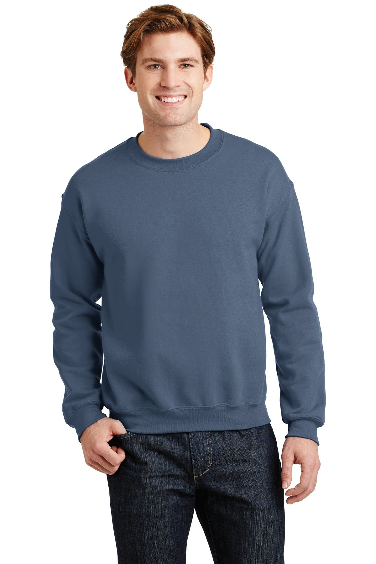 Gildan - Heavy Blend Crewneck Sweatshirt.  18000