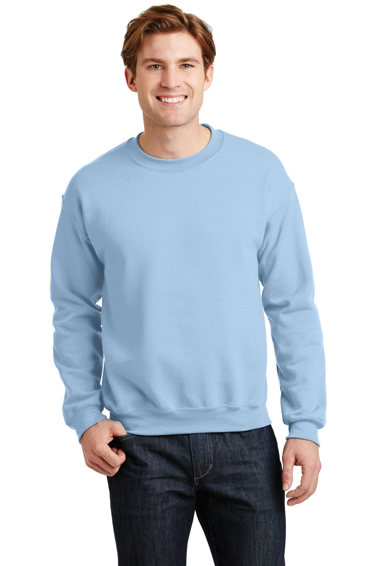 Gildan - Heavy Blend Crewneck Sweatshirt.  18000