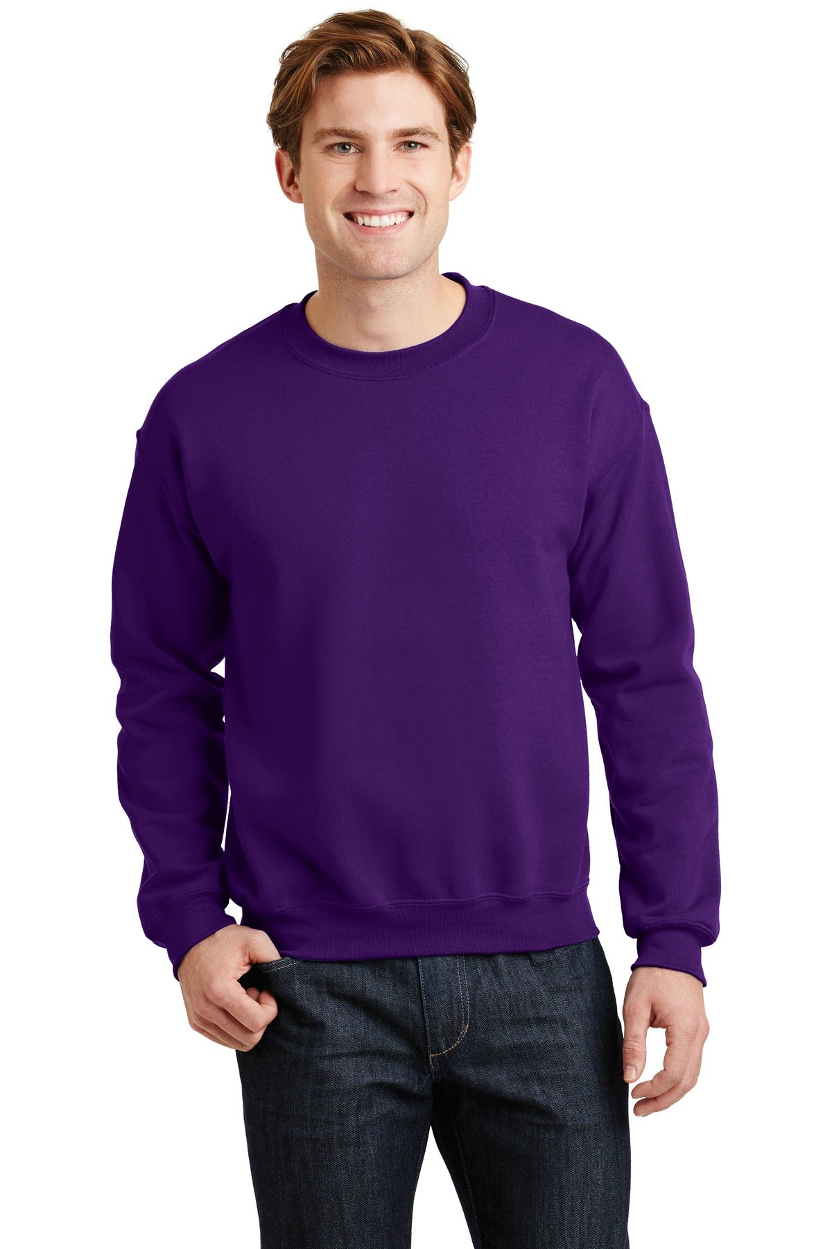 Gildan - Heavy Blend Crewneck Sweatshirt.  18000