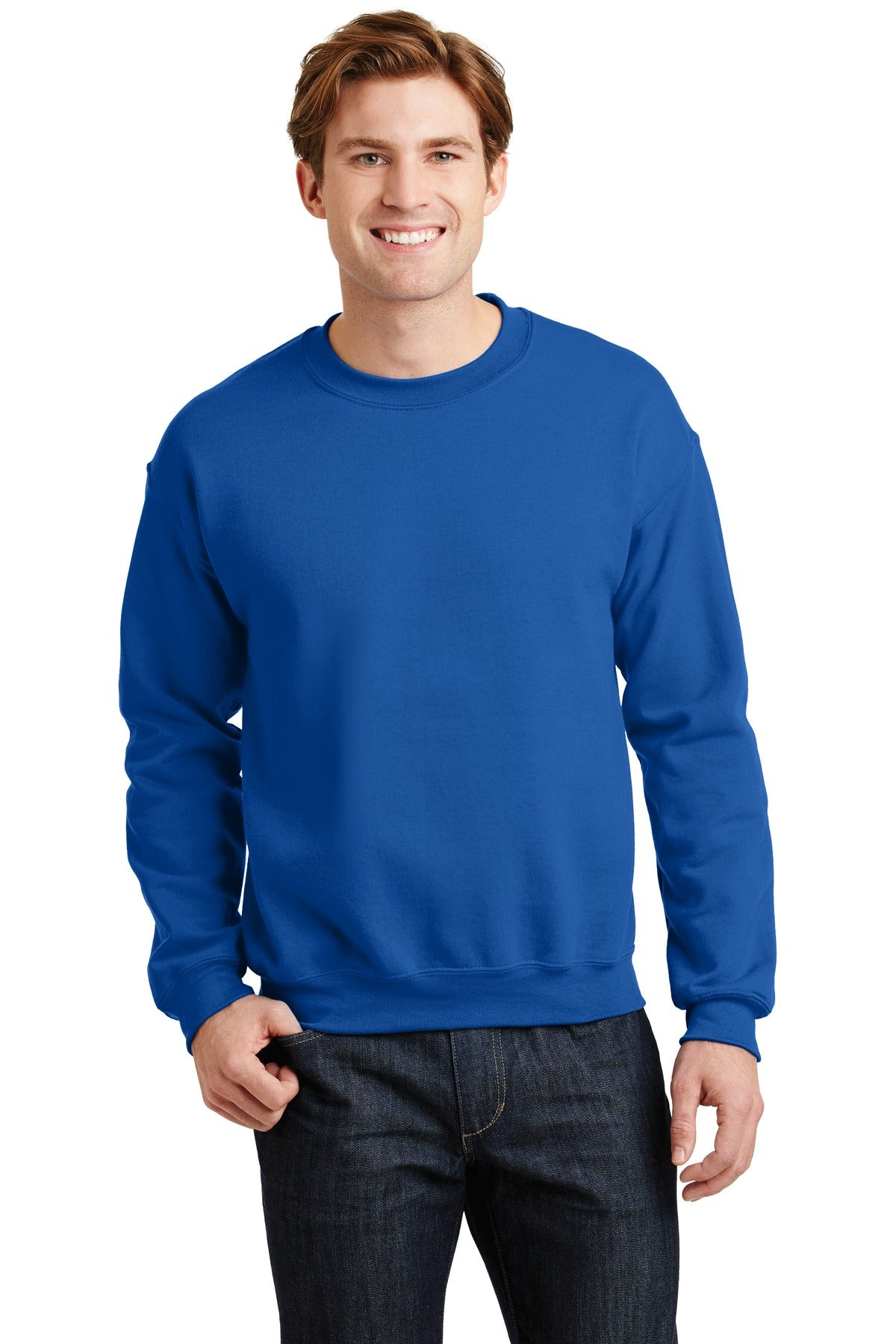 Gildan - Heavy Blend Crewneck Sweatshirt.  18000