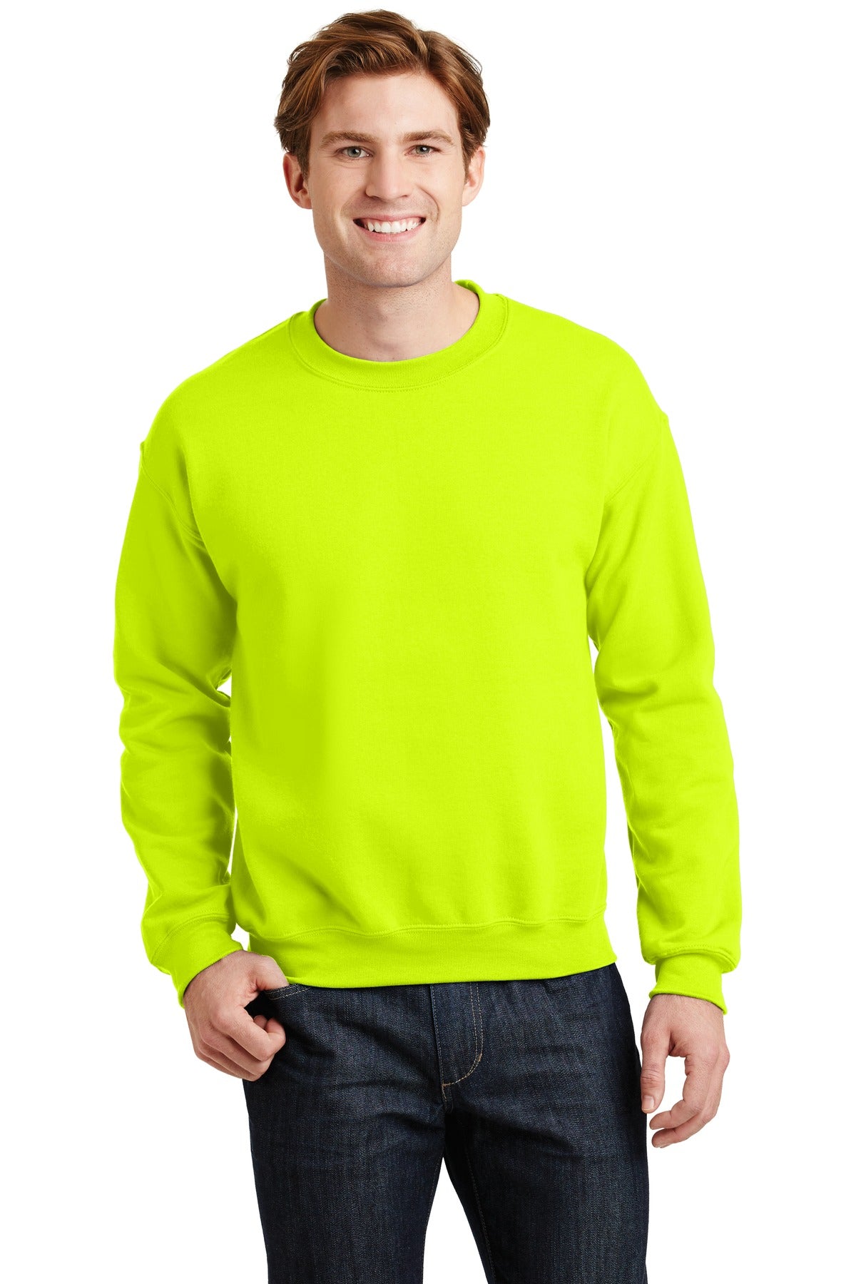 Gildan - Heavy Blend Crewneck Sweatshirt.  18000