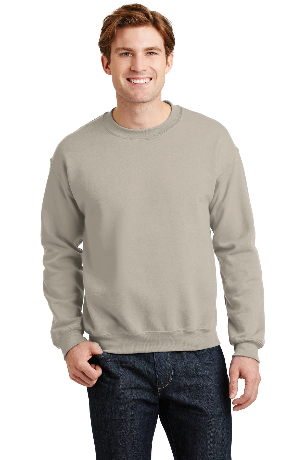 Gildan - Heavy Blend Crewneck Sweatshirt.  18000