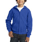 Gildan Youth Heavy Blend Full-Zip Hooded Sweatshirt. 18600B