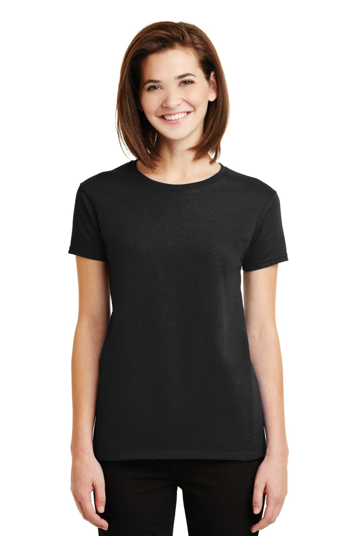 Gildan - Ladies 100% US Cotton T-Shirt. 2000L