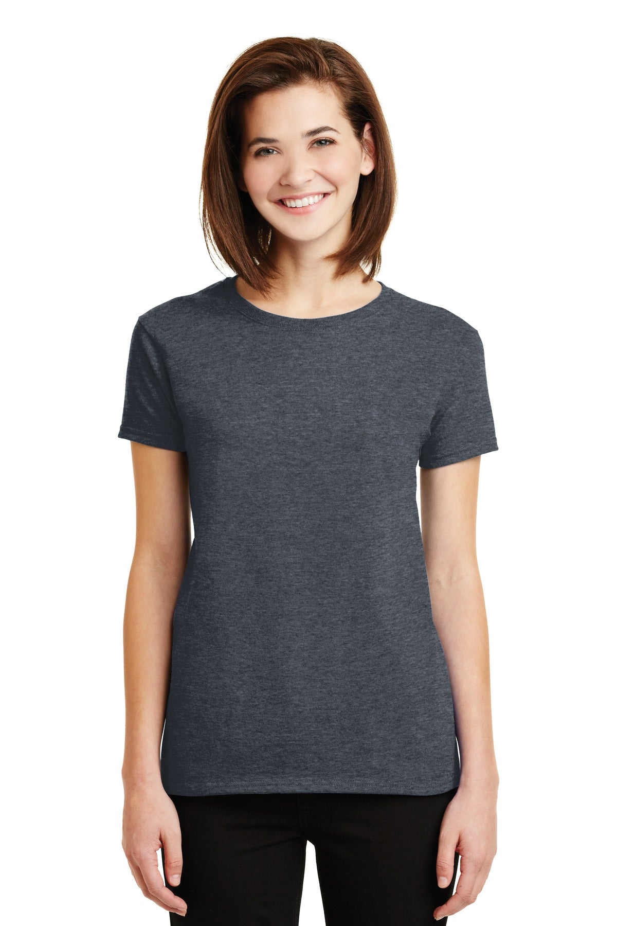 Gildan - Ladies 100% US Cotton T-Shirt. 2000L