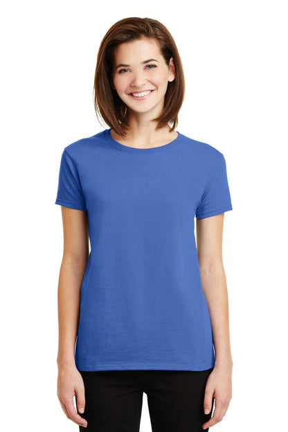 Gildan - Ladies 100% US Cotton T-Shirt. 2000L