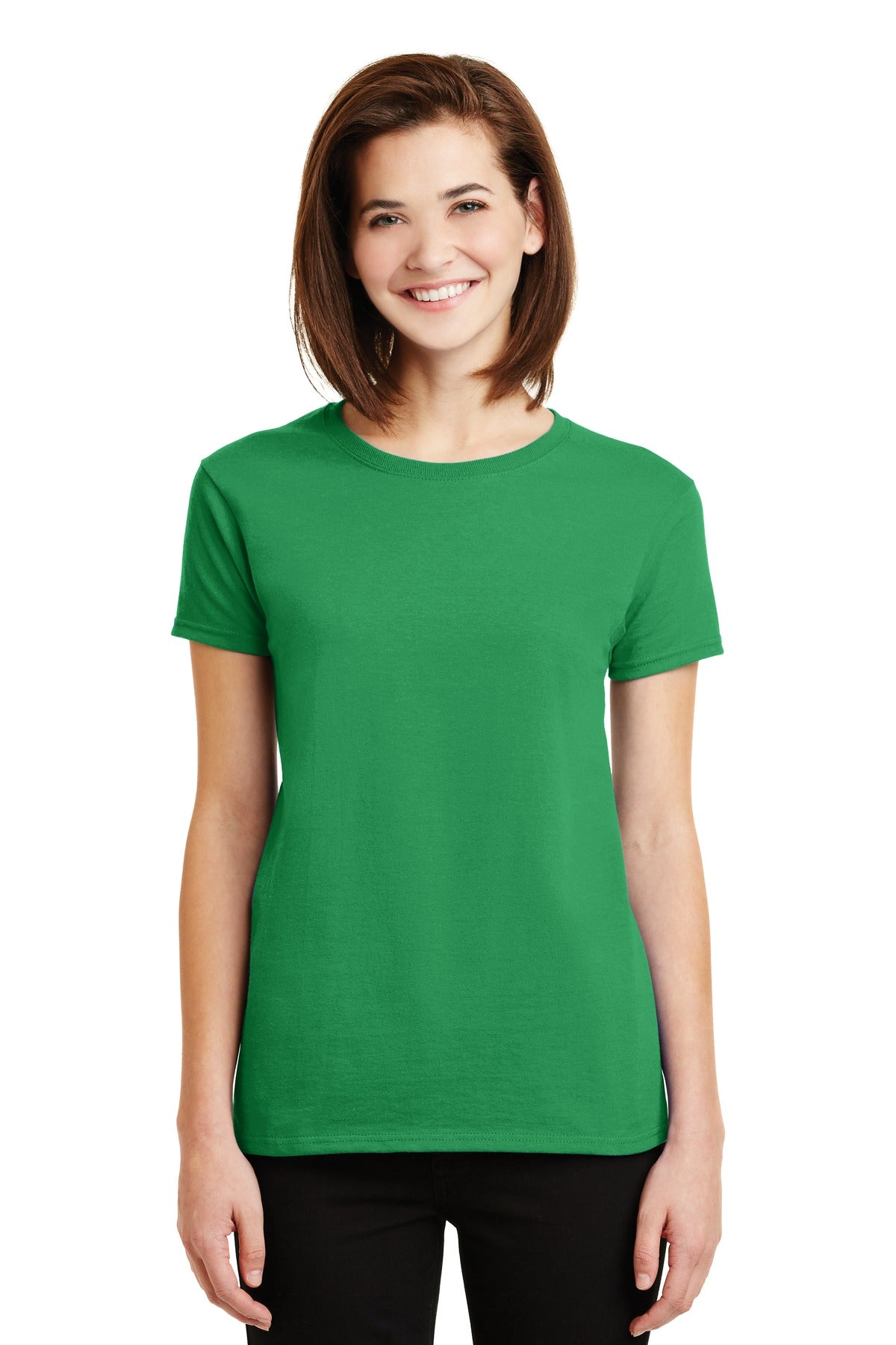 Gildan - Ladies 100% US Cotton T-Shirt. 2000L