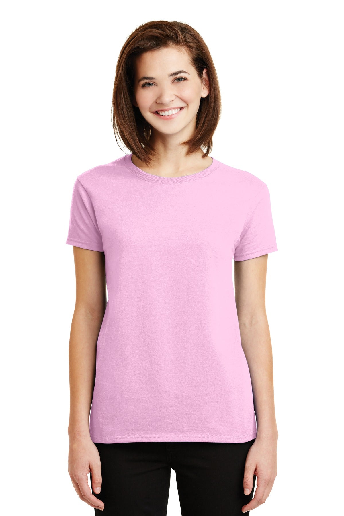 Gildan - Ladies 100% US Cotton T-Shirt. 2000L
