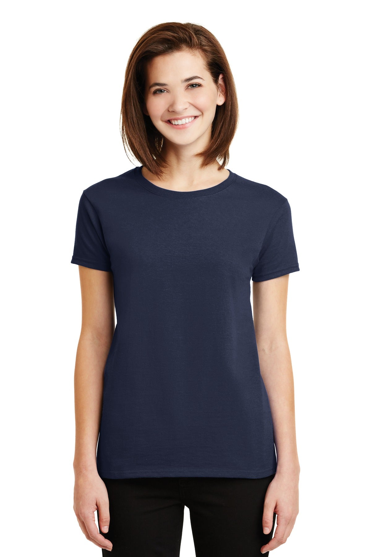Gildan - Ladies 100% US Cotton T-Shirt. 2000L