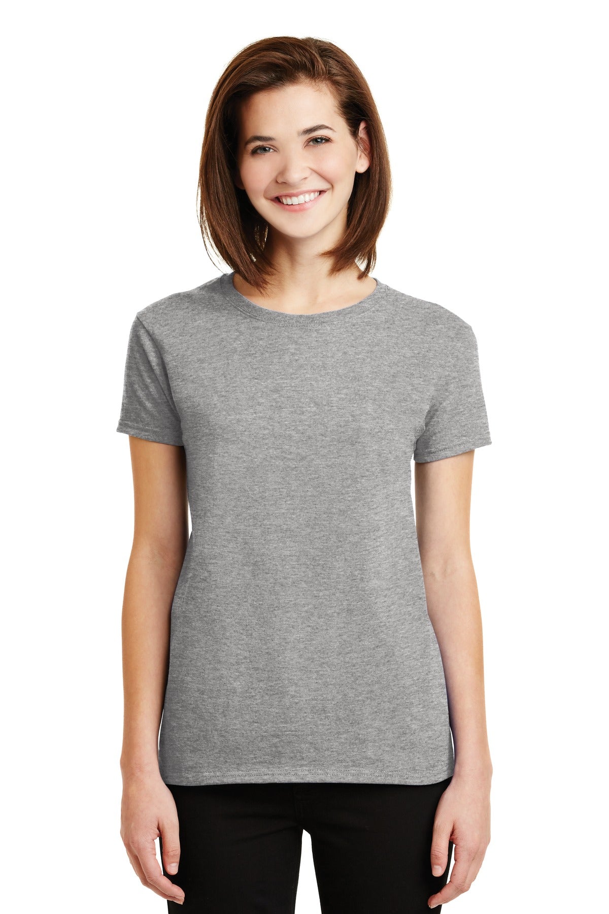 Gildan - Ladies 100% US Cotton T-Shirt. 2000L
