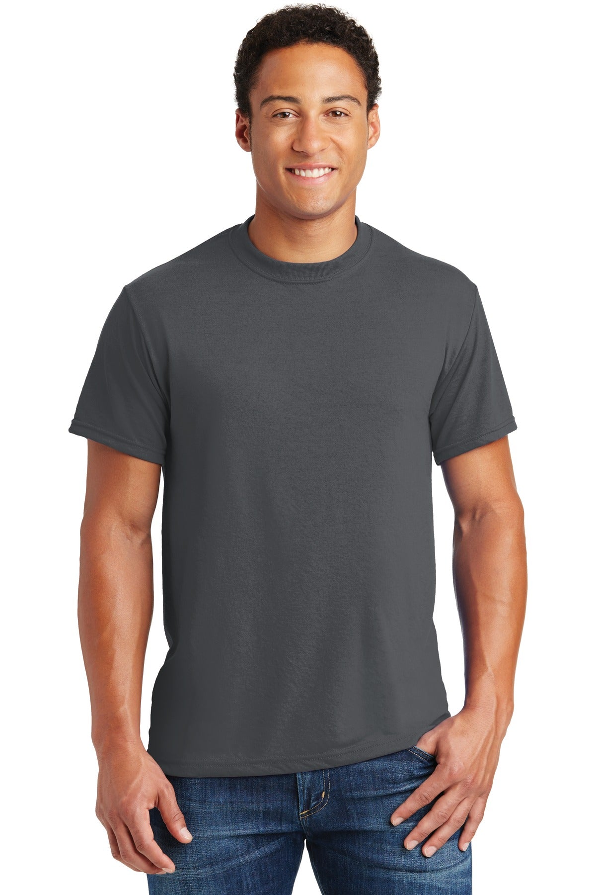 JERZEES Dri-Power 100% Polyester T-Shirt. 21M