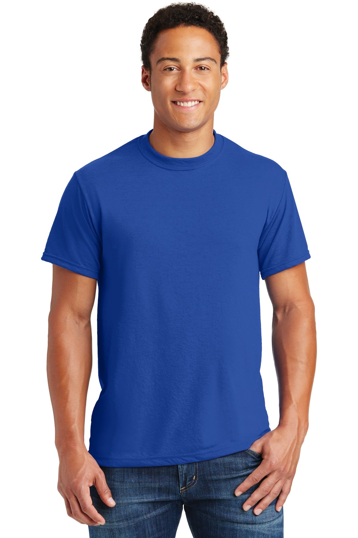 JERZEES Dri-Power 100% Polyester T-Shirt. 21M