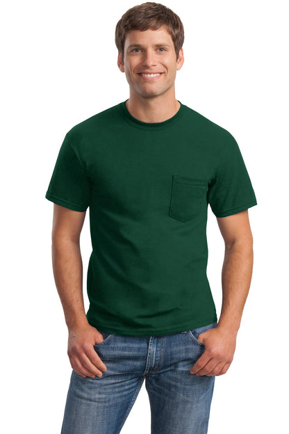Gildan - Ultra Cotton 100% Cotton T-Shirt with Pocket.  2300