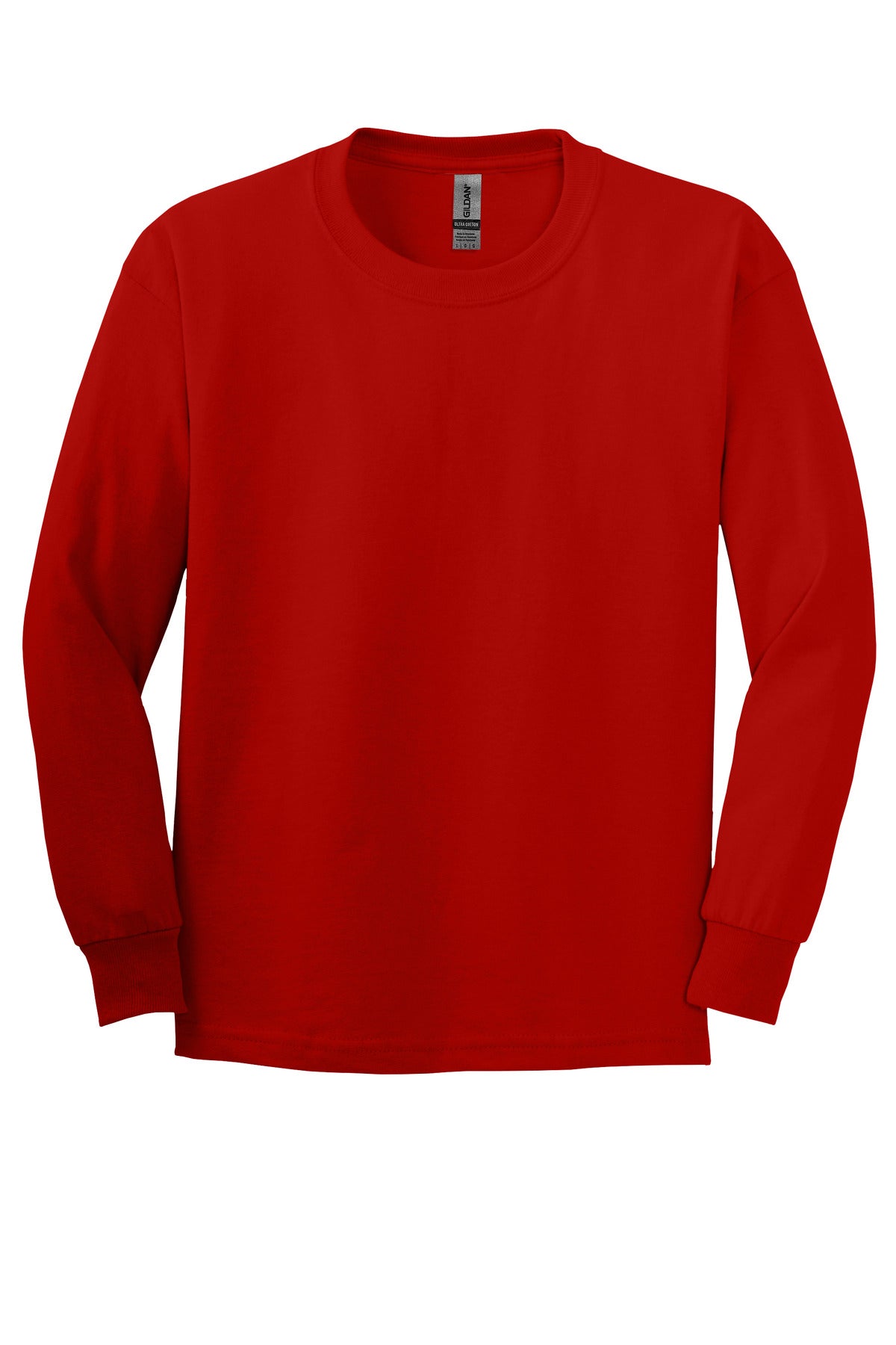 Gildan - Youth Ultra Cotton Long Sleeve T-Shirt.  2400B