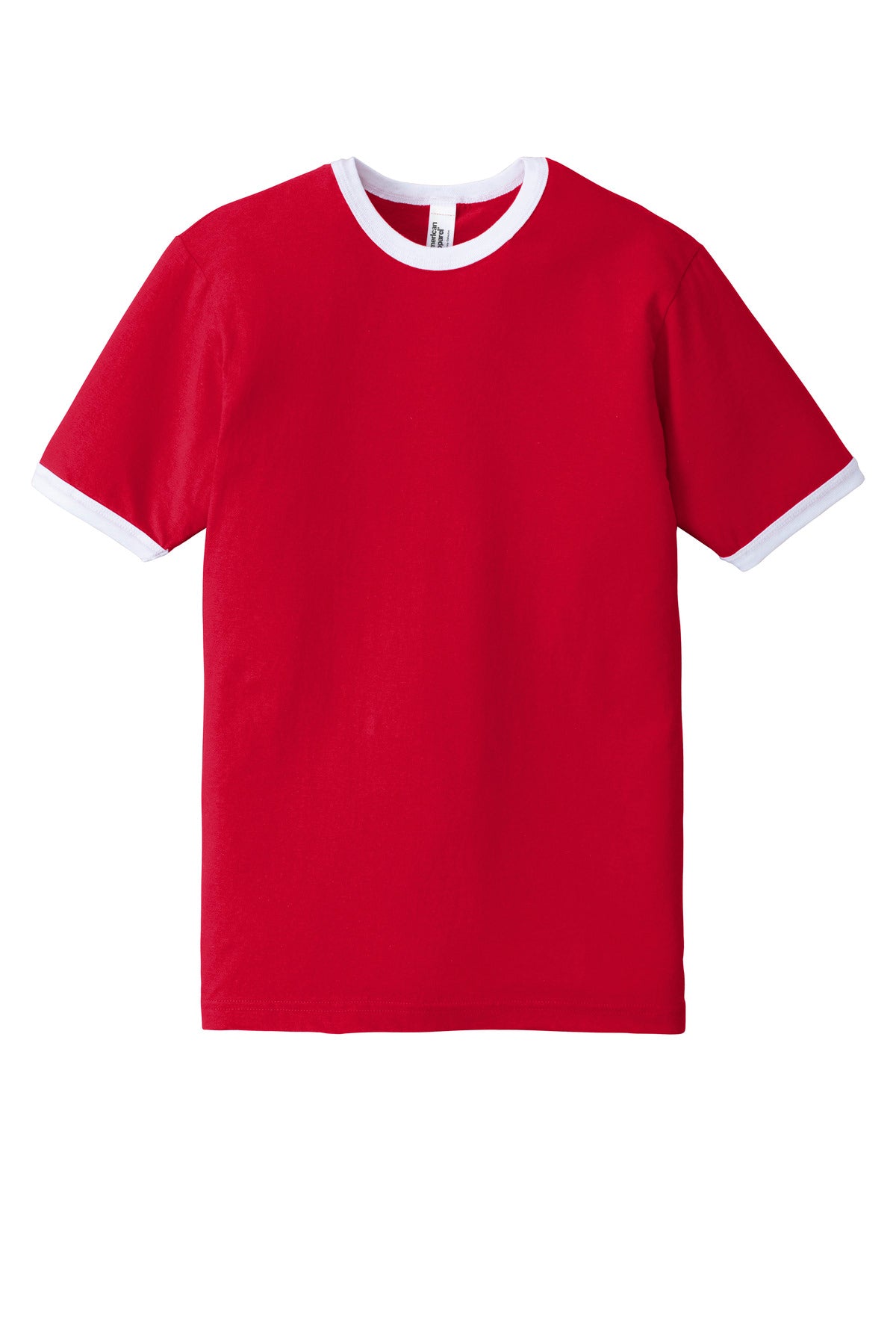American Apparel Fine Jersey Ringer T-Shirt 2410W