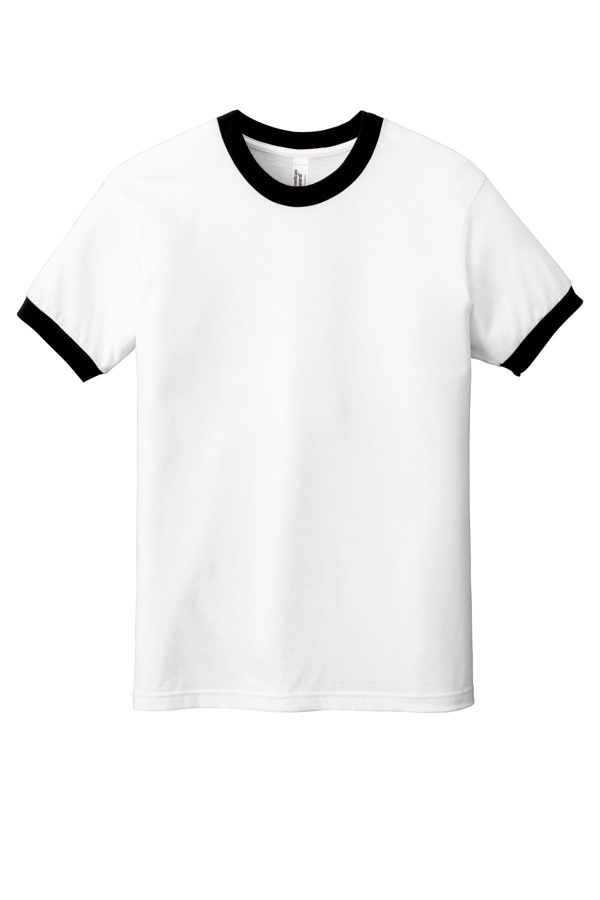 American Apparel Fine Jersey Ringer T-Shirt 2410W