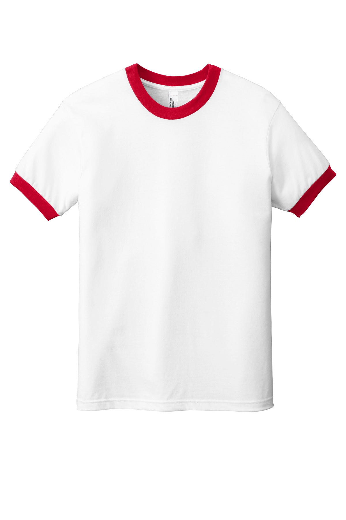American Apparel Fine Jersey Ringer T-Shirt 2410W