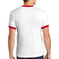 American Apparel Fine Jersey Ringer T-Shirt 2410W