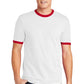 American Apparel Fine Jersey Ringer T-Shirt 2410W