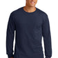Gildan - Ultra Cotton 100% Cotton Long Sleeve T-Shirt with Pocket.  2410