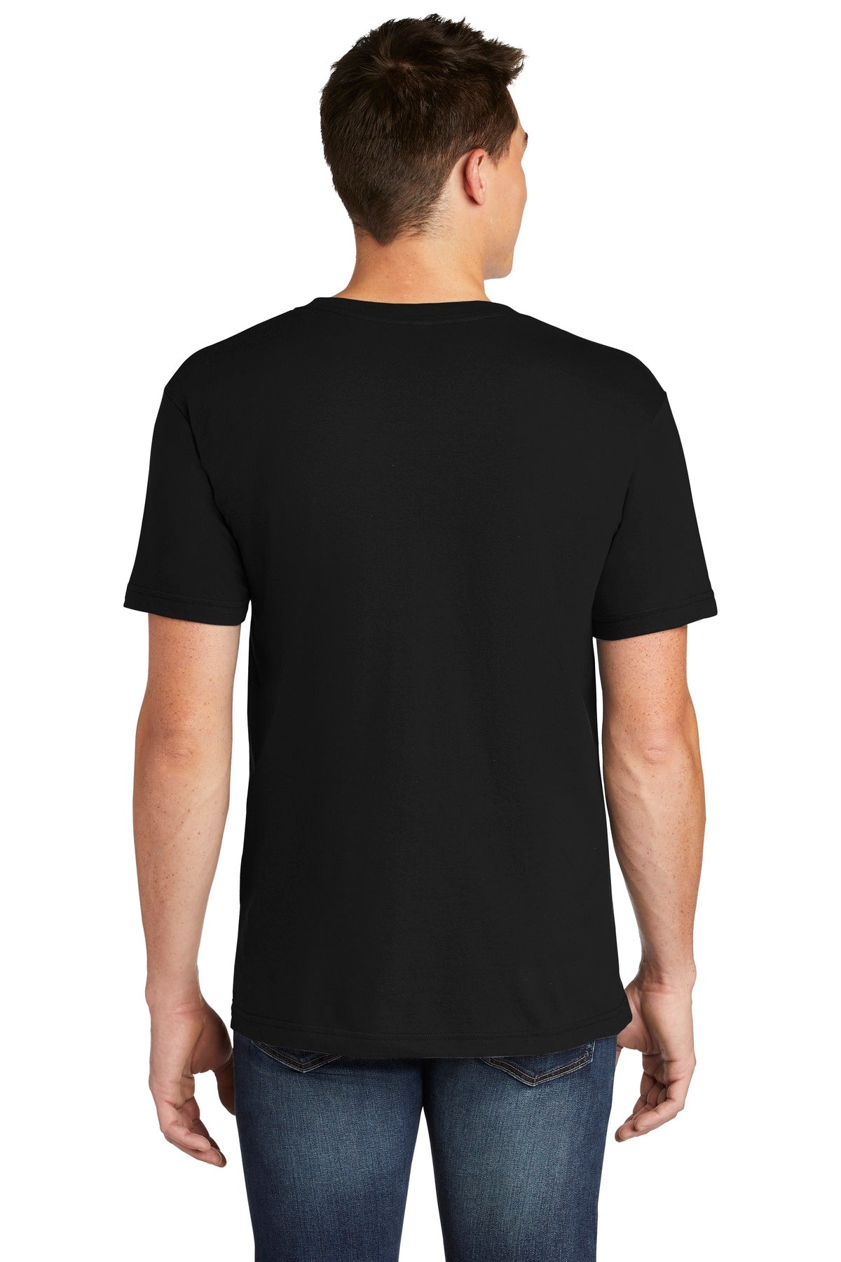 American Apparel Fine Jersey V-Neck T-Shirt 2456W