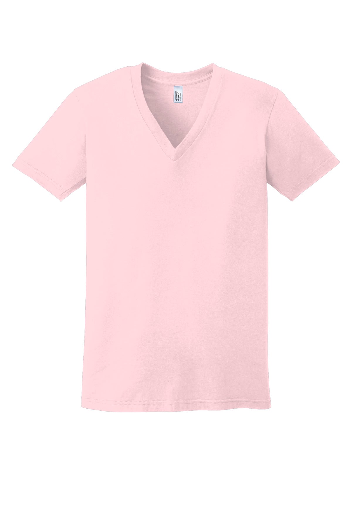 American Apparel Fine Jersey V-Neck T-Shirt 2456W