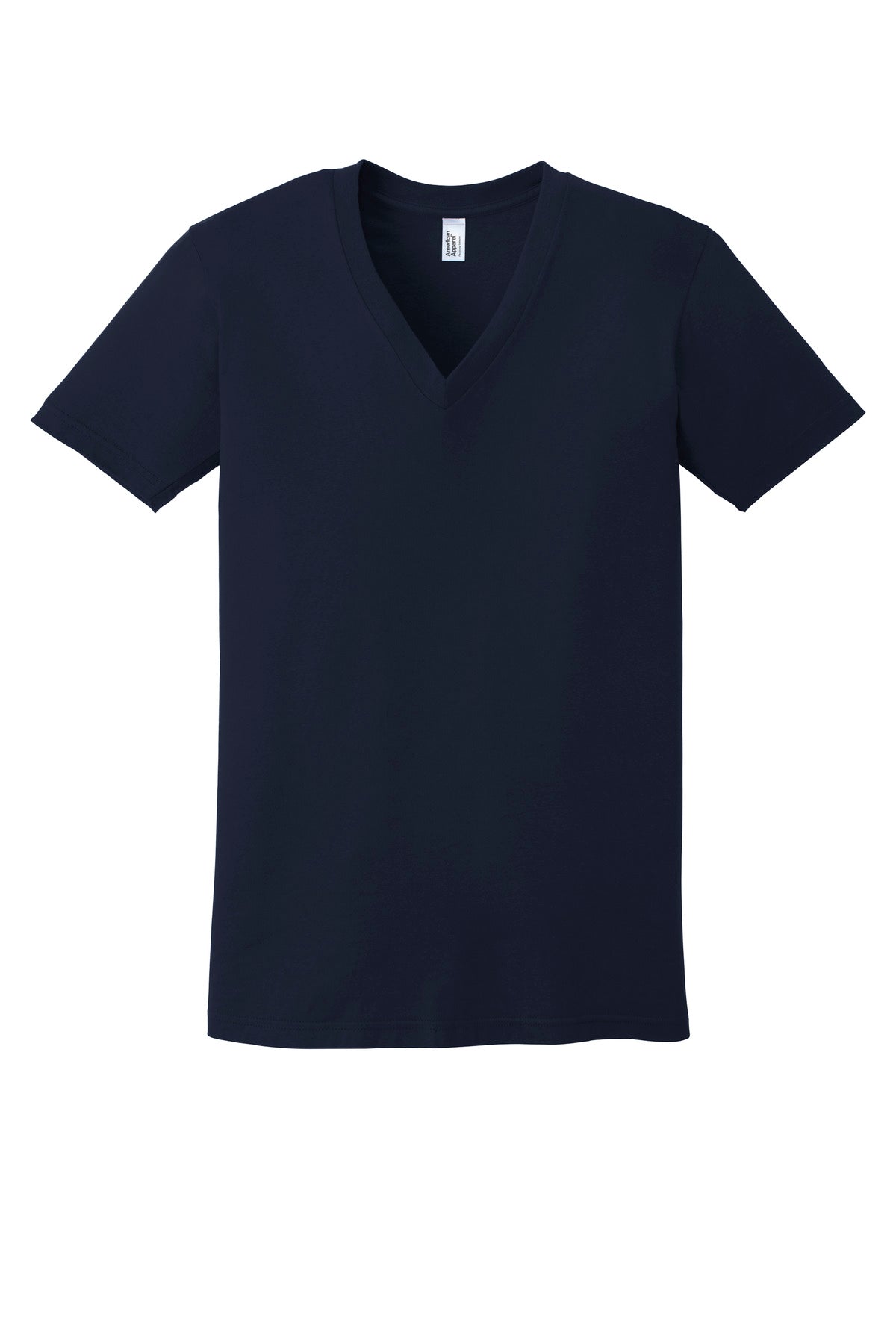 American Apparel Fine Jersey V-Neck T-Shirt 2456W