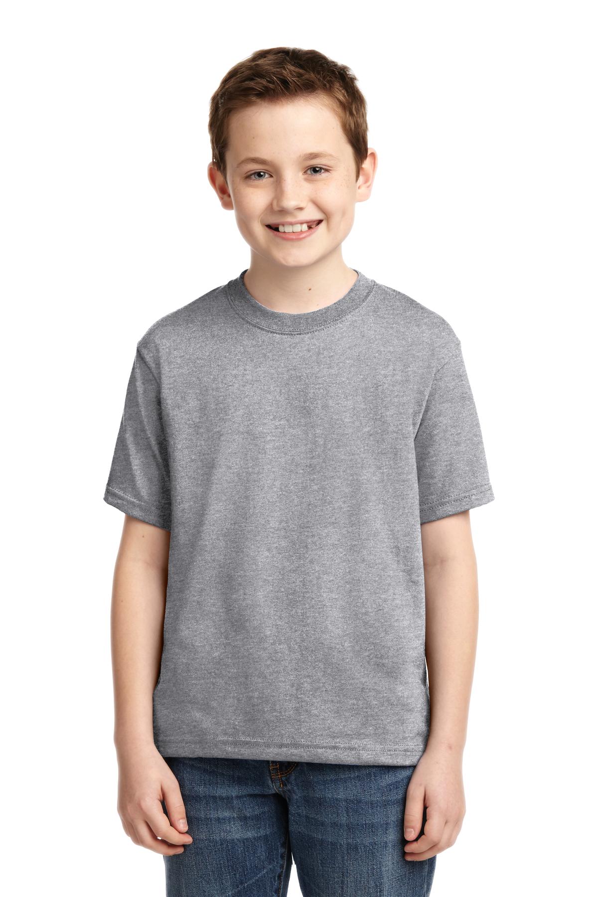 JERZEES - Youth Dri-Power 50/50 Cotton/Poly T-Shirt.  29B