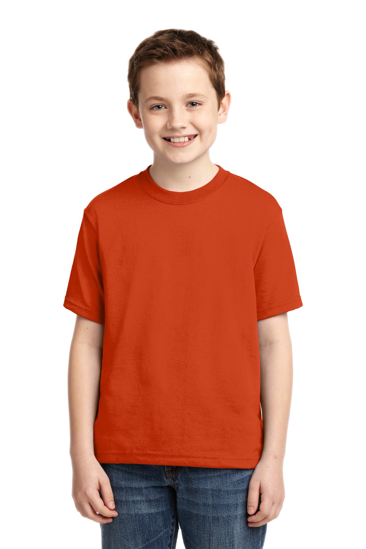 JERZEES - Youth Dri-Power 50/50 Cotton/Poly T-Shirt.  29B