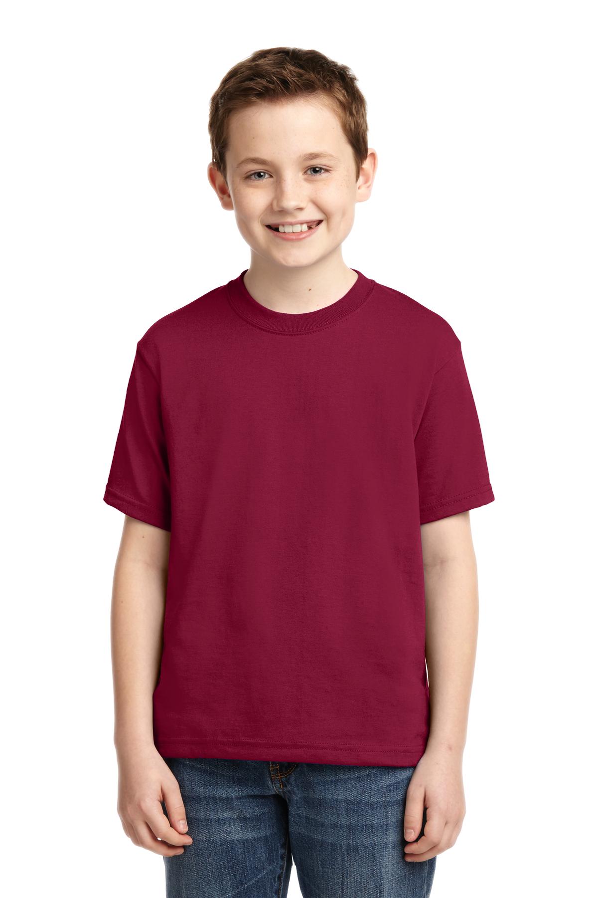 JERZEES - Youth Dri-Power 50/50 Cotton/Poly T-Shirt.  29B