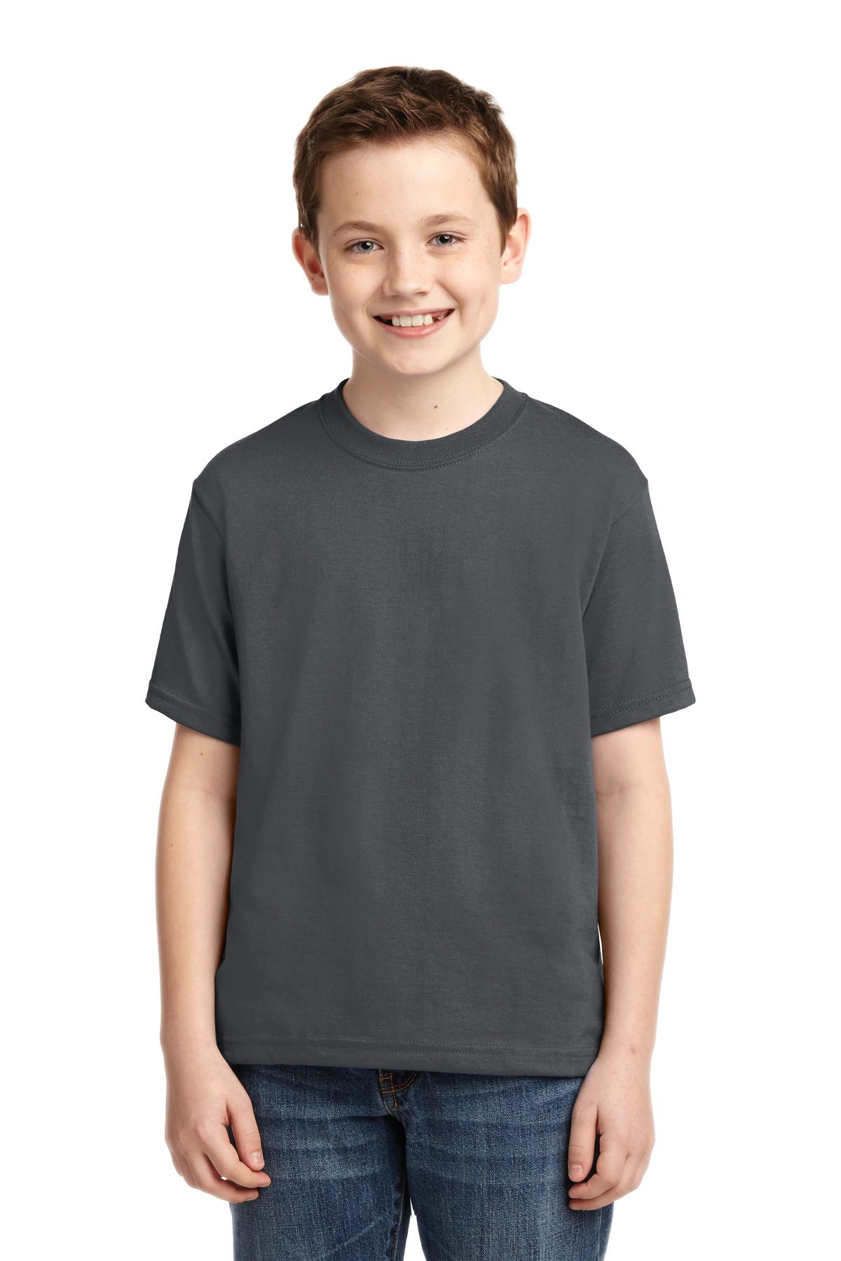 JERZEES - Youth Dri-Power 50/50 Cotton/Poly T-Shirt.  29B