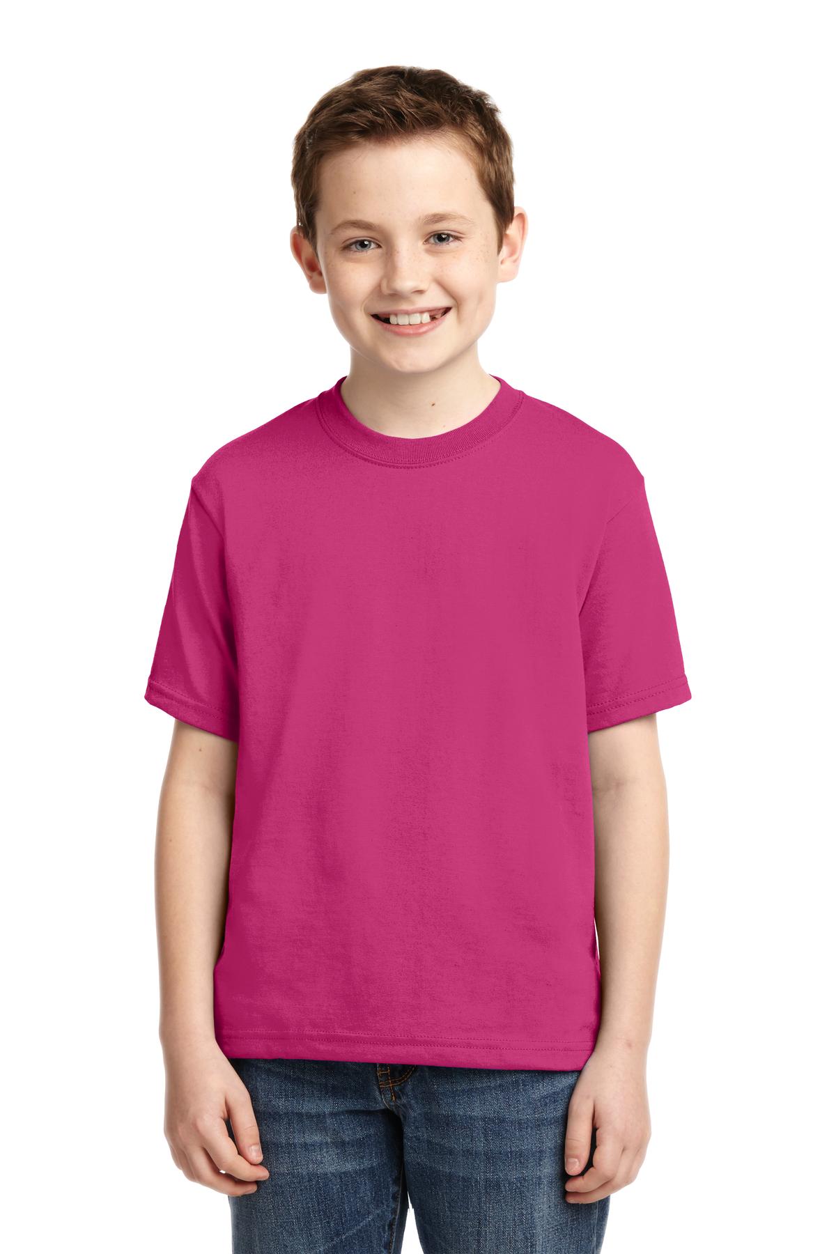 JERZEES - Youth Dri-Power 50/50 Cotton/Poly T-Shirt.  29B
