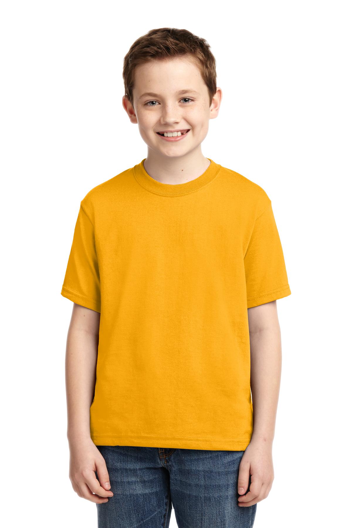 JERZEES - Youth Dri-Power 50/50 Cotton/Poly T-Shirt.  29B