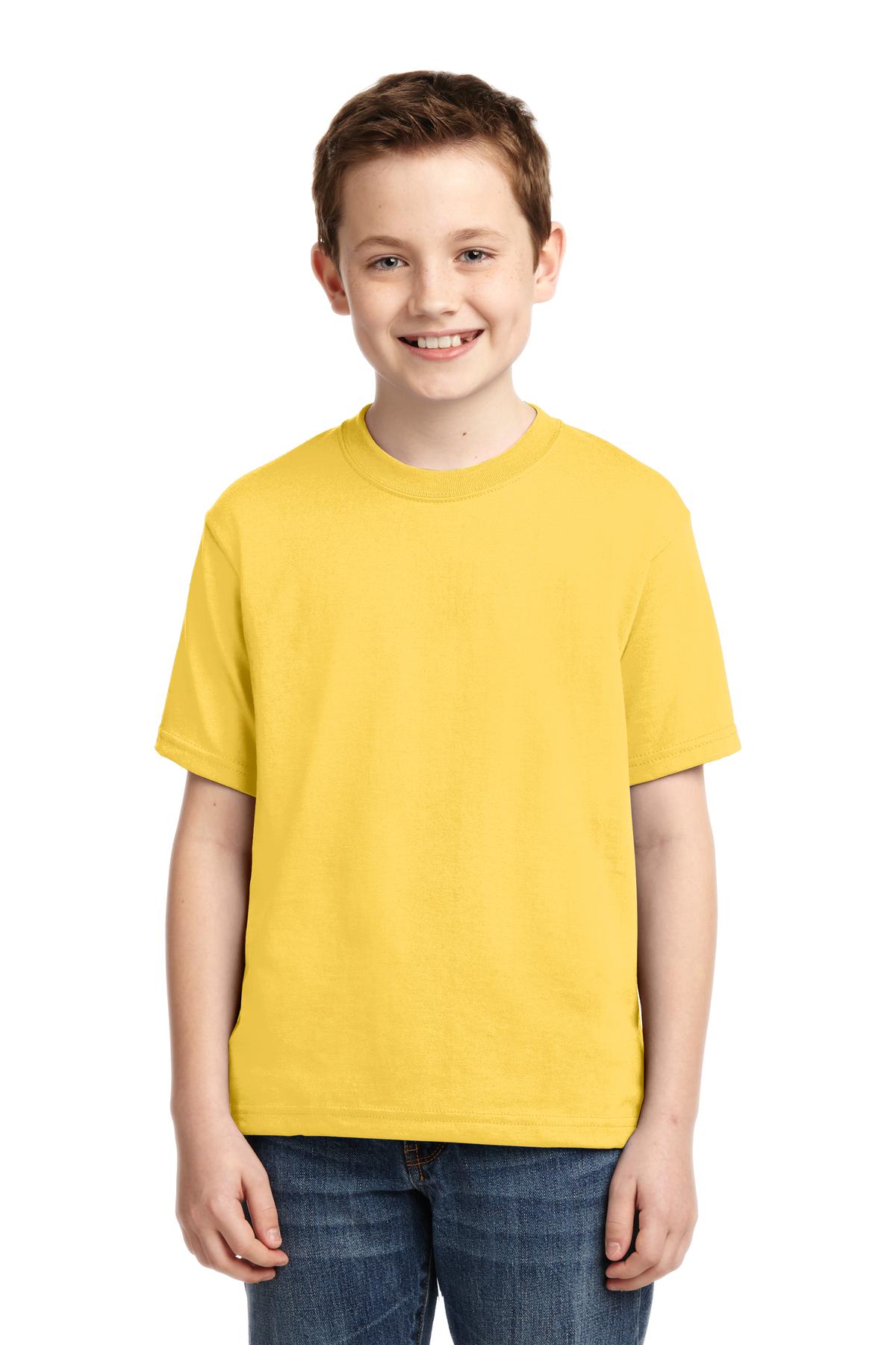 JERZEES - Youth Dri-Power 50/50 Cotton/Poly T-Shirt.  29B